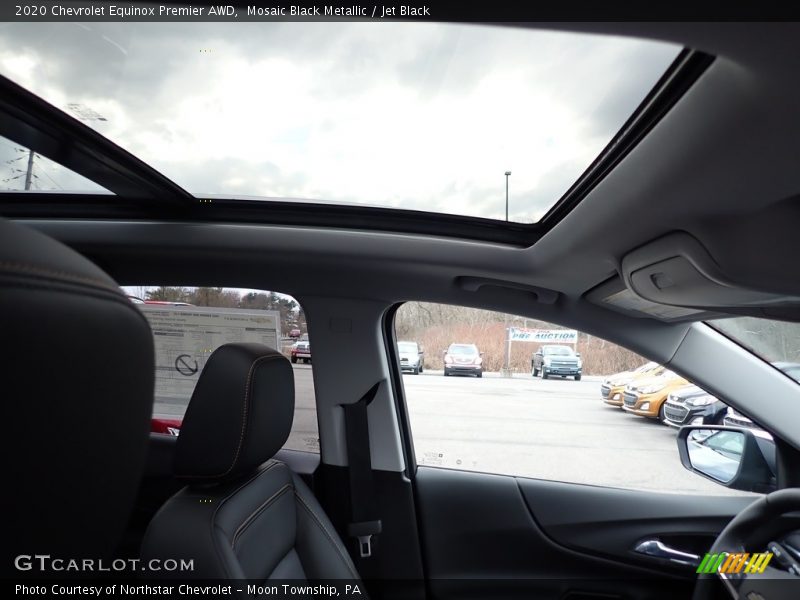 Mosaic Black Metallic / Jet Black 2020 Chevrolet Equinox Premier AWD