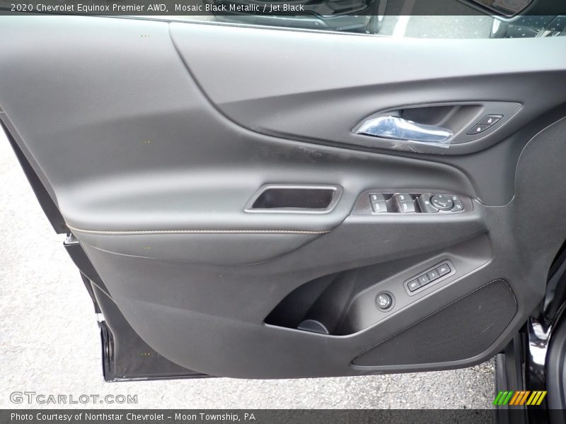 Mosaic Black Metallic / Jet Black 2020 Chevrolet Equinox Premier AWD