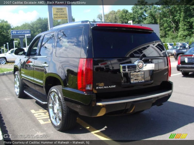 Black Raven / Ebony/Ebony 2007 Cadillac Escalade AWD