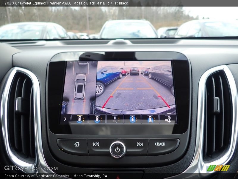 Mosaic Black Metallic / Jet Black 2020 Chevrolet Equinox Premier AWD