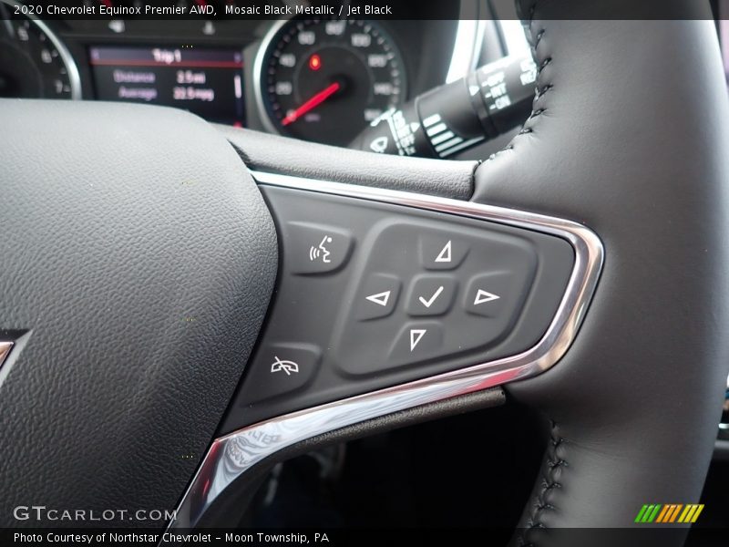 Mosaic Black Metallic / Jet Black 2020 Chevrolet Equinox Premier AWD