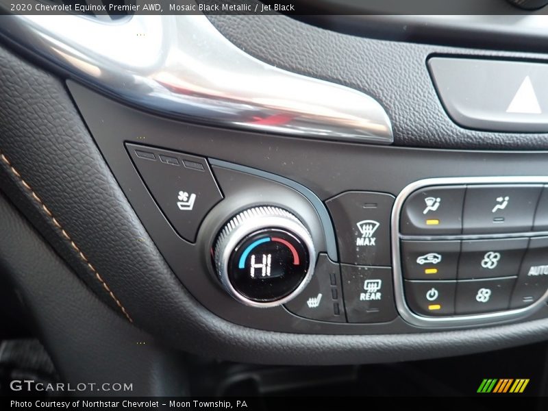Mosaic Black Metallic / Jet Black 2020 Chevrolet Equinox Premier AWD