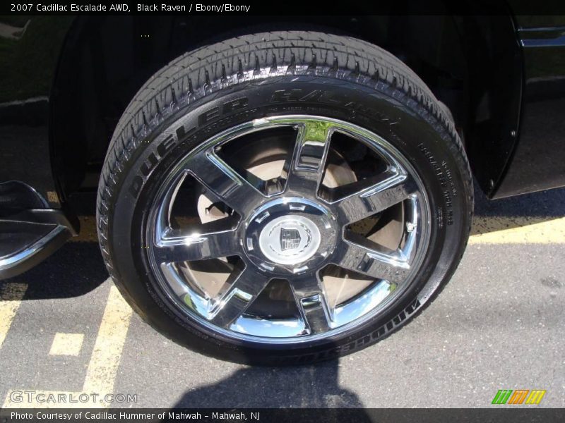 Black Raven / Ebony/Ebony 2007 Cadillac Escalade AWD