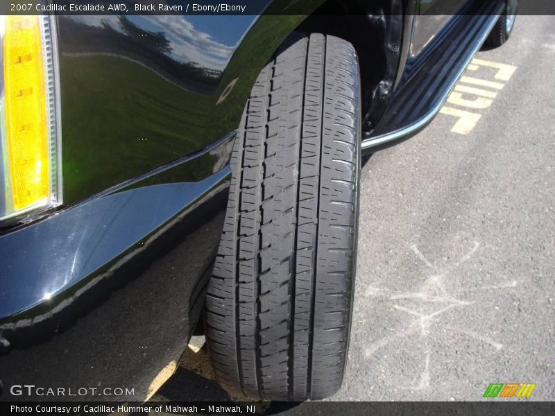Black Raven / Ebony/Ebony 2007 Cadillac Escalade AWD