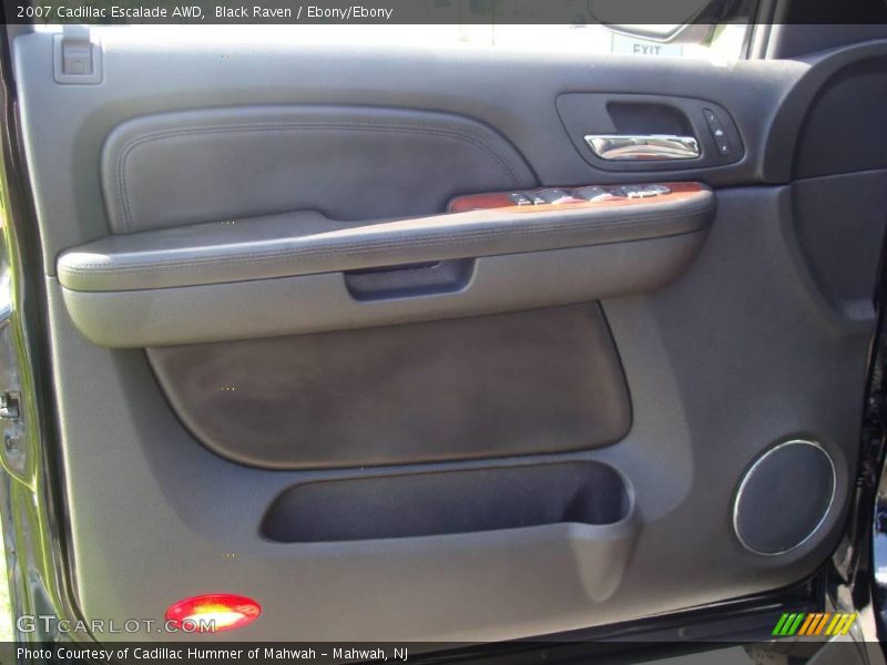 Black Raven / Ebony/Ebony 2007 Cadillac Escalade AWD