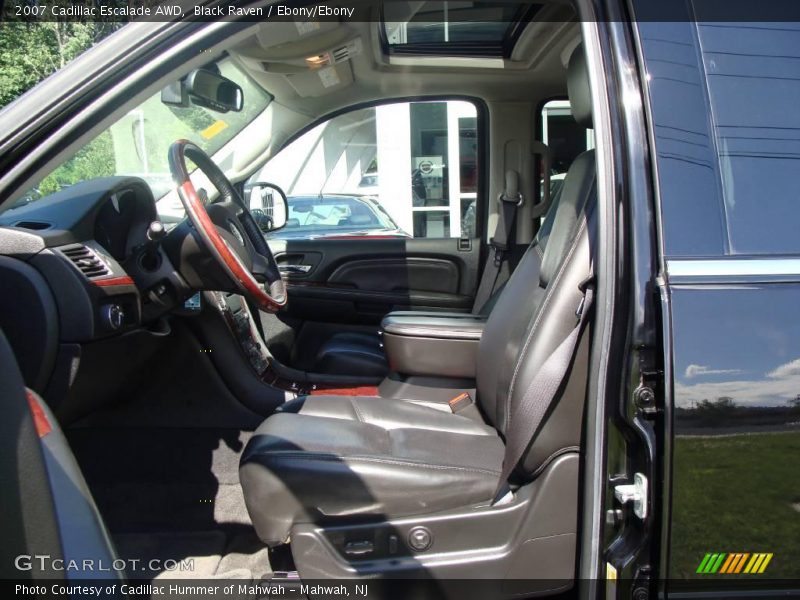 Black Raven / Ebony/Ebony 2007 Cadillac Escalade AWD