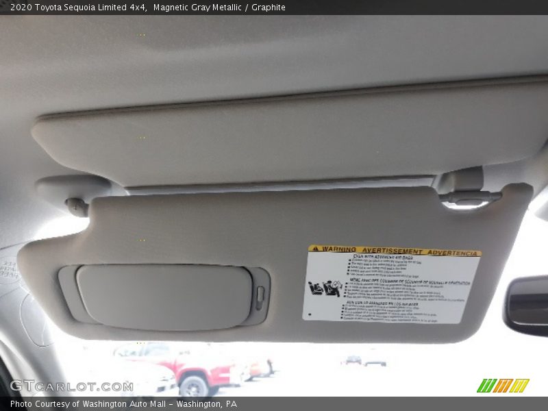 Magnetic Gray Metallic / Graphite 2020 Toyota Sequoia Limited 4x4