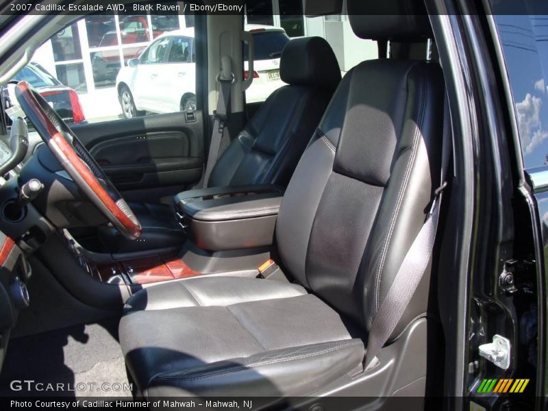 Black Raven / Ebony/Ebony 2007 Cadillac Escalade AWD