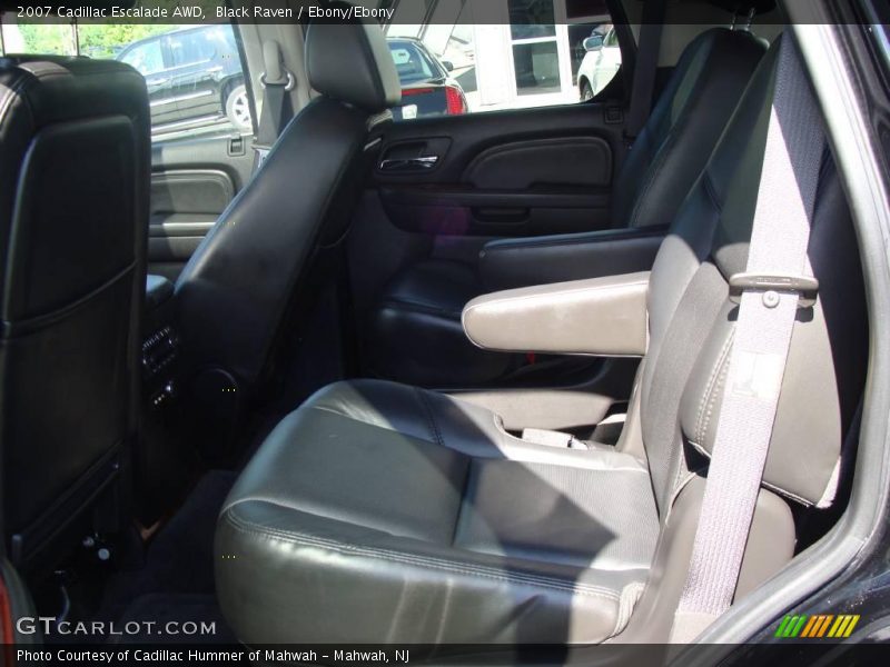 Black Raven / Ebony/Ebony 2007 Cadillac Escalade AWD