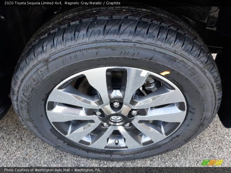 Magnetic Gray Metallic / Graphite 2020 Toyota Sequoia Limited 4x4