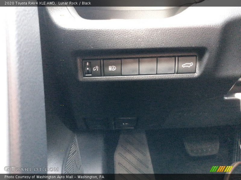 Lunar Rock / Black 2020 Toyota RAV4 XLE AWD