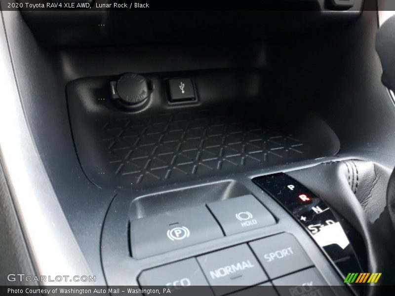 Lunar Rock / Black 2020 Toyota RAV4 XLE AWD