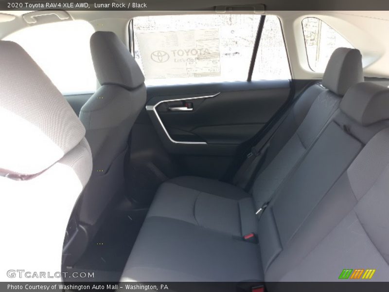 Lunar Rock / Black 2020 Toyota RAV4 XLE AWD