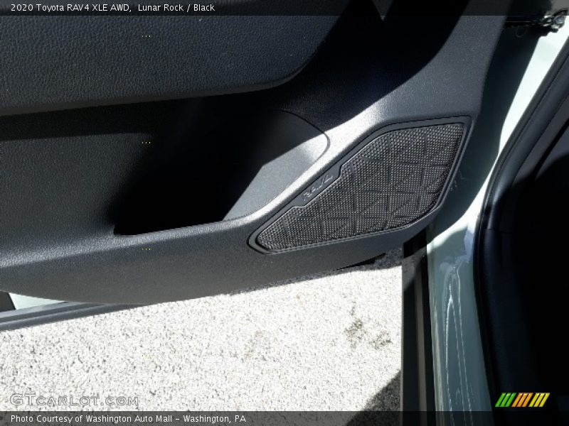 Lunar Rock / Black 2020 Toyota RAV4 XLE AWD