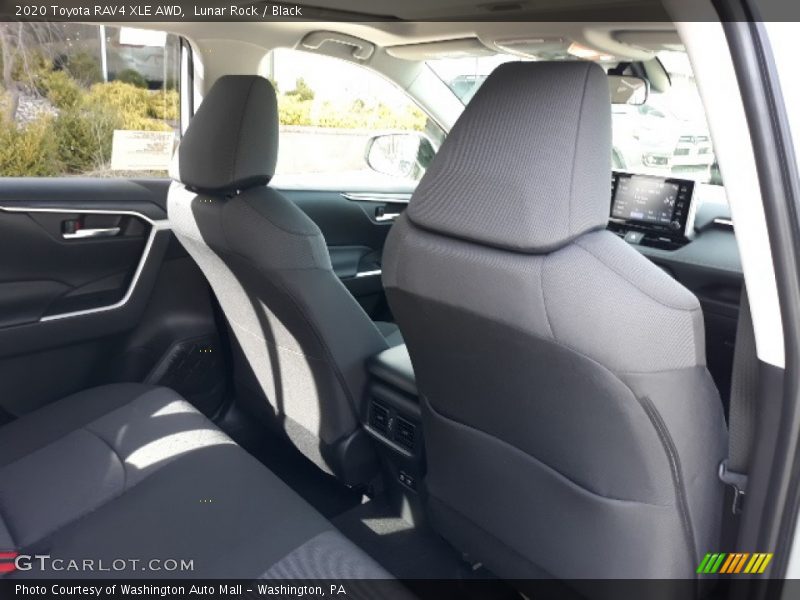 Lunar Rock / Black 2020 Toyota RAV4 XLE AWD