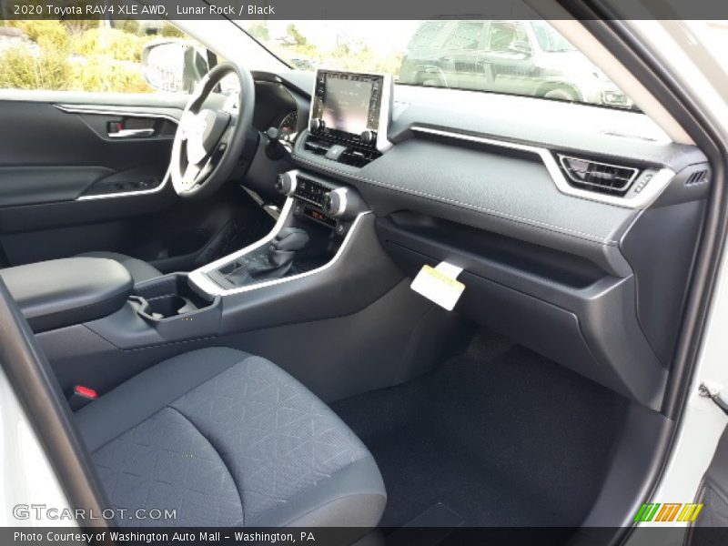 Lunar Rock / Black 2020 Toyota RAV4 XLE AWD