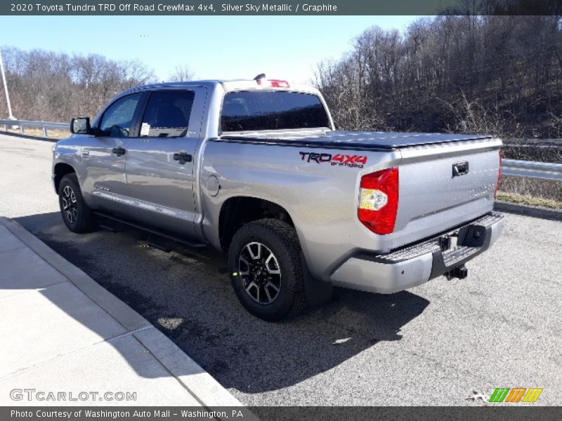 Silver Sky Metallic / Graphite 2020 Toyota Tundra TRD Off Road CrewMax 4x4