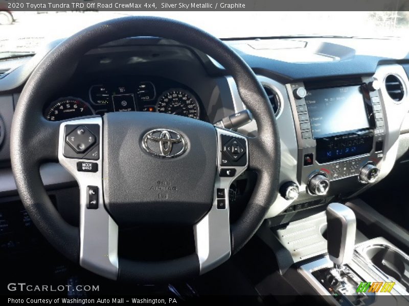 Silver Sky Metallic / Graphite 2020 Toyota Tundra TRD Off Road CrewMax 4x4