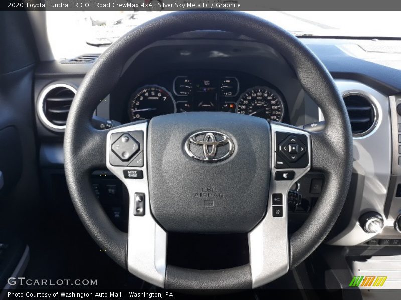 Silver Sky Metallic / Graphite 2020 Toyota Tundra TRD Off Road CrewMax 4x4