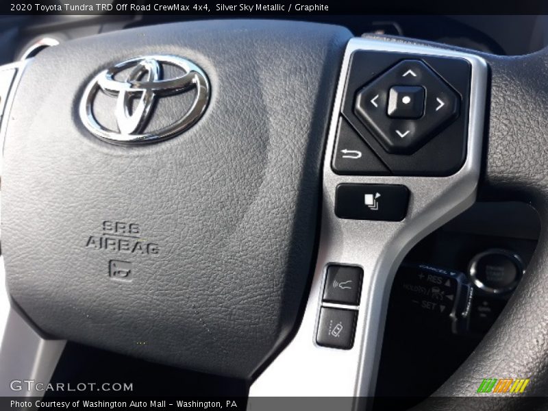 Silver Sky Metallic / Graphite 2020 Toyota Tundra TRD Off Road CrewMax 4x4