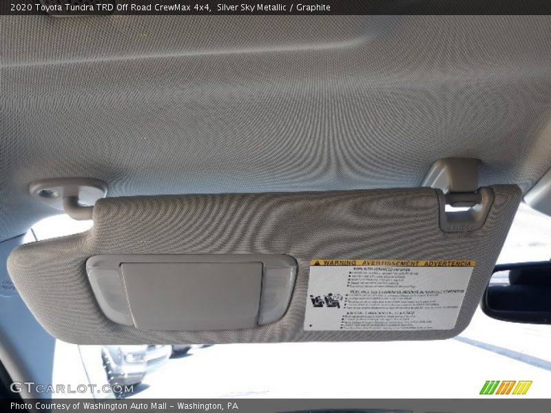Silver Sky Metallic / Graphite 2020 Toyota Tundra TRD Off Road CrewMax 4x4