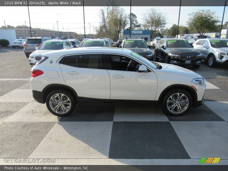 Alpine White / Black 2019 BMW X2 sDrive28i
