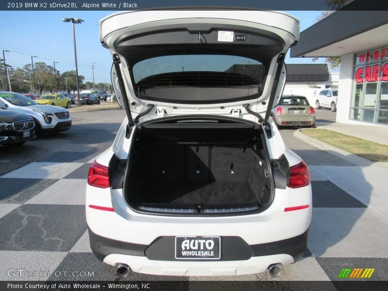 Alpine White / Black 2019 BMW X2 sDrive28i