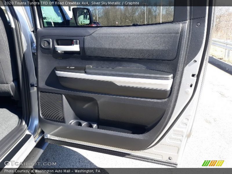 Silver Sky Metallic / Graphite 2020 Toyota Tundra TRD Off Road CrewMax 4x4
