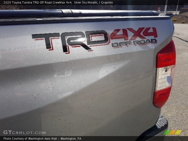 Silver Sky Metallic / Graphite 2020 Toyota Tundra TRD Off Road CrewMax 4x4