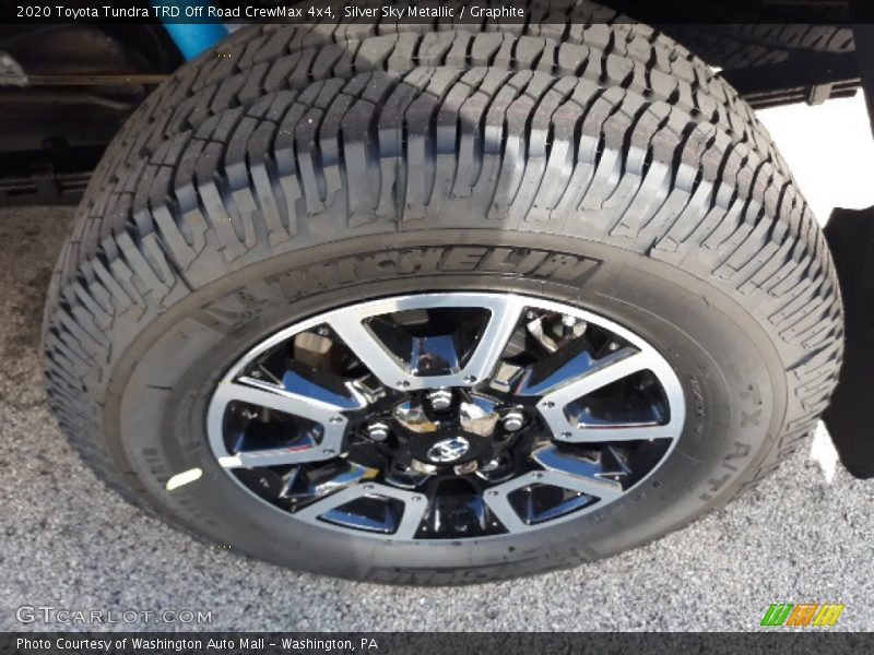 Silver Sky Metallic / Graphite 2020 Toyota Tundra TRD Off Road CrewMax 4x4