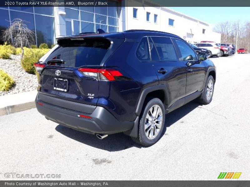 Blueprint / Black 2020 Toyota RAV4 XLE Premium AWD