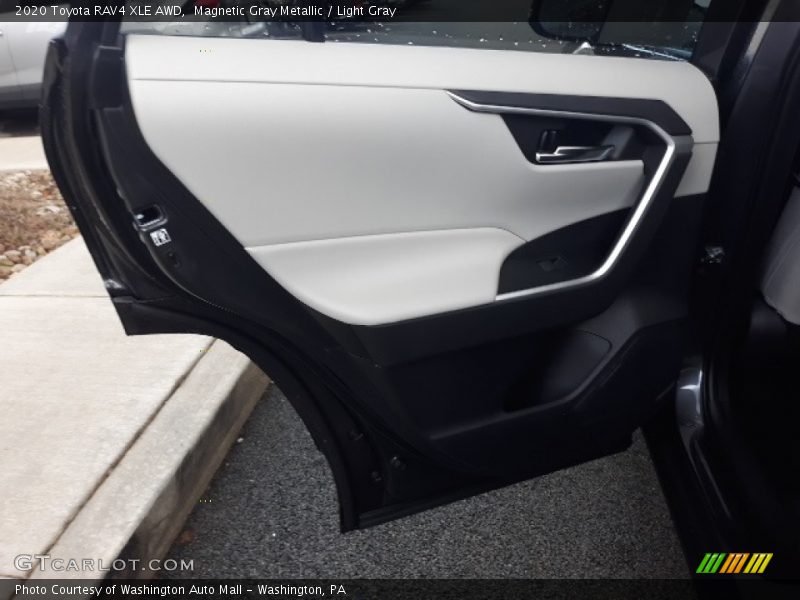 Magnetic Gray Metallic / Light Gray 2020 Toyota RAV4 XLE AWD
