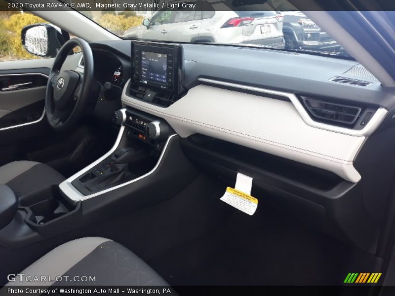 Magnetic Gray Metallic / Light Gray 2020 Toyota RAV4 XLE AWD