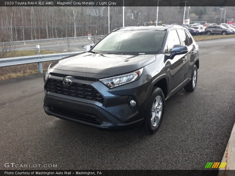 Magnetic Gray Metallic / Light Gray 2020 Toyota RAV4 XLE AWD