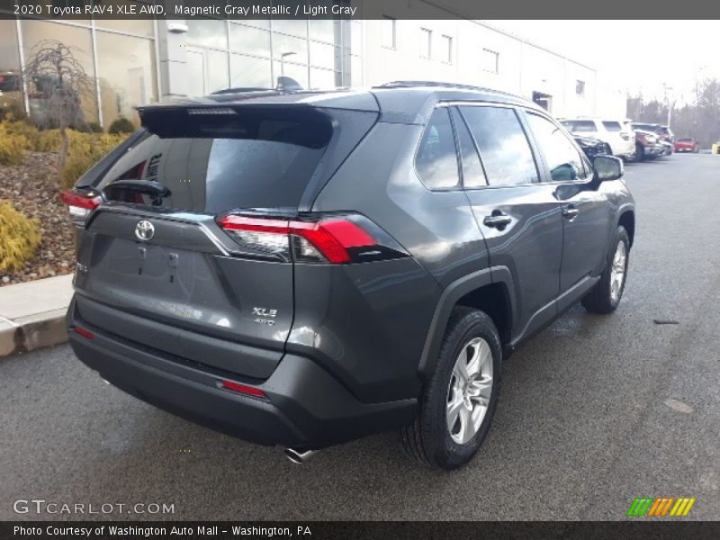 Magnetic Gray Metallic / Light Gray 2020 Toyota RAV4 XLE AWD