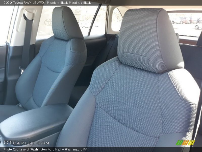 Midnight Black Metallic / Black 2020 Toyota RAV4 LE AWD