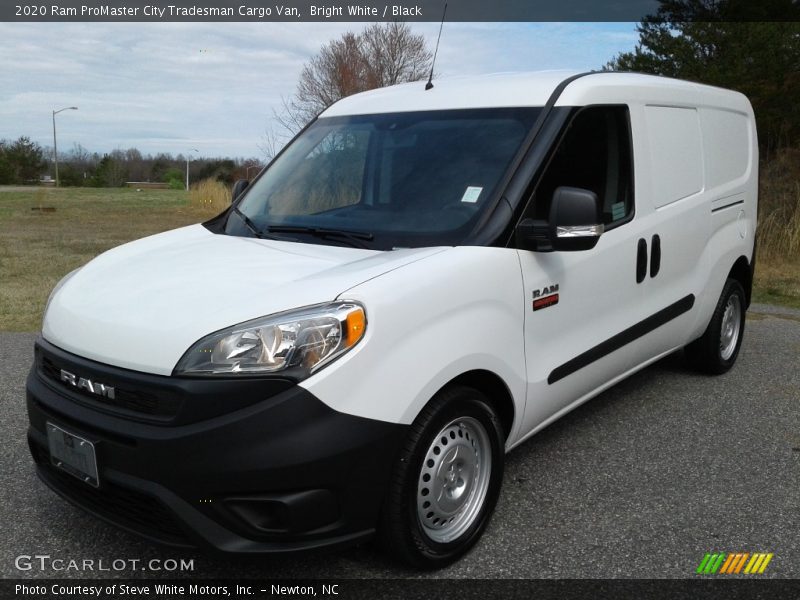 Bright White / Black 2020 Ram ProMaster City Tradesman Cargo Van