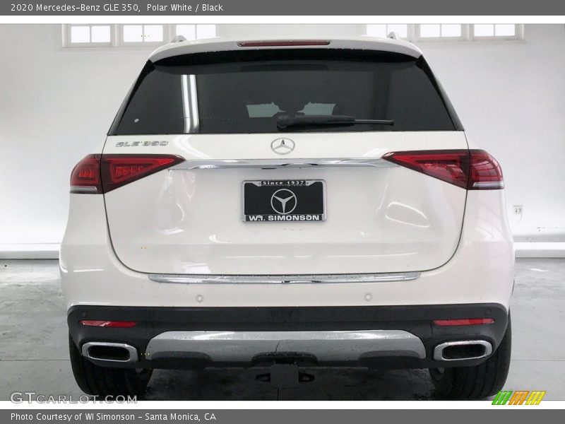 Polar White / Black 2020 Mercedes-Benz GLE 350