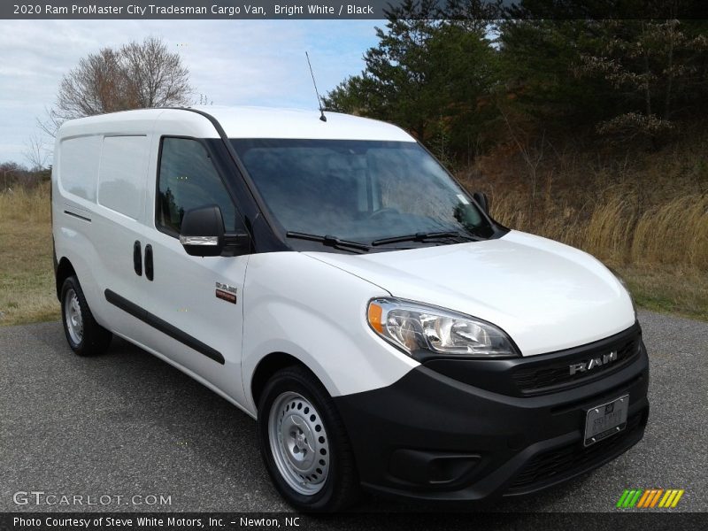 Bright White / Black 2020 Ram ProMaster City Tradesman Cargo Van