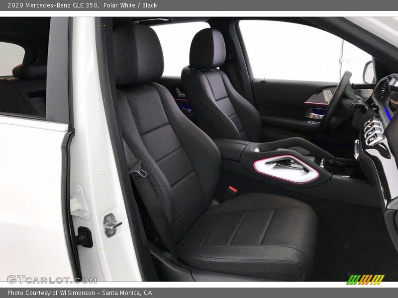 Polar White / Black 2020 Mercedes-Benz GLE 350