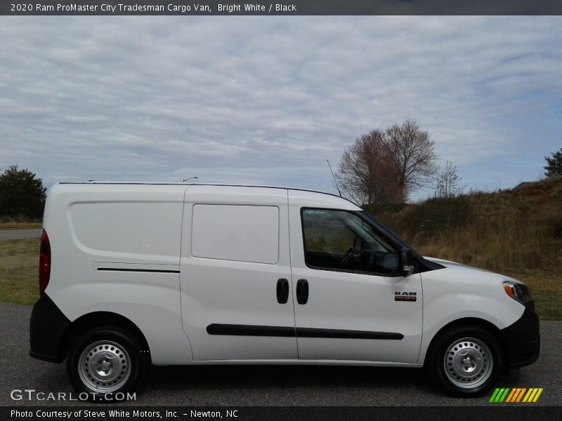 Bright White / Black 2020 Ram ProMaster City Tradesman Cargo Van