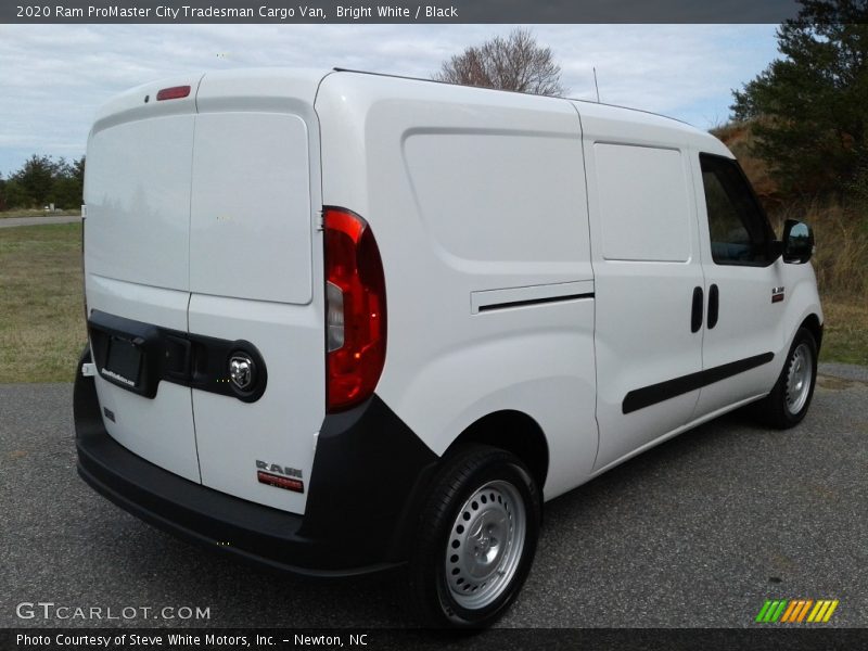 Bright White / Black 2020 Ram ProMaster City Tradesman Cargo Van
