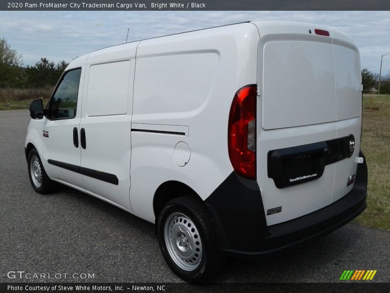 Bright White / Black 2020 Ram ProMaster City Tradesman Cargo Van