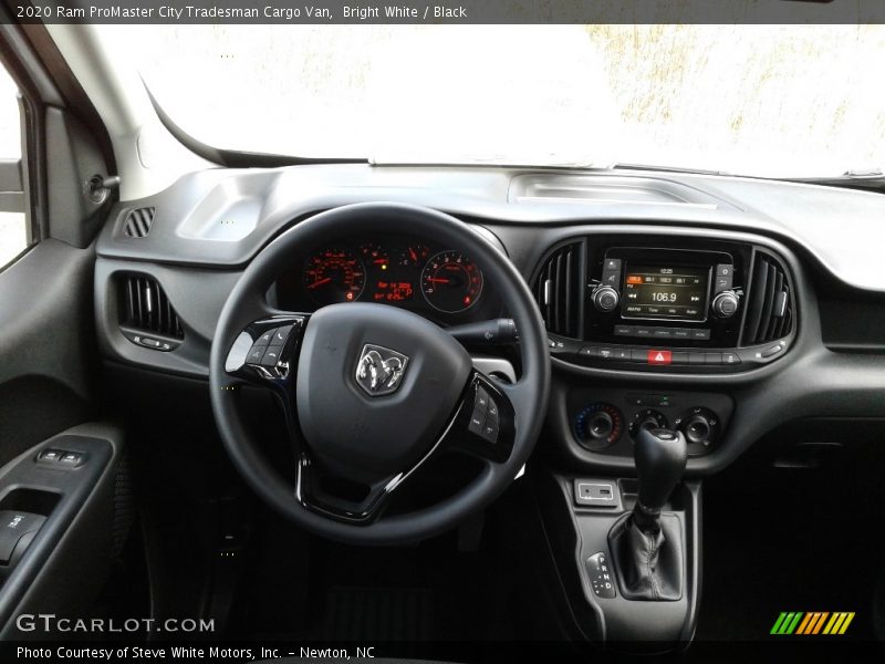 Bright White / Black 2020 Ram ProMaster City Tradesman Cargo Van