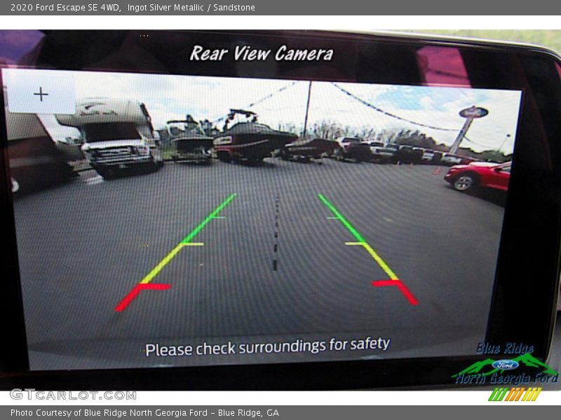 Ingot Silver Metallic / Sandstone 2020 Ford Escape SE 4WD