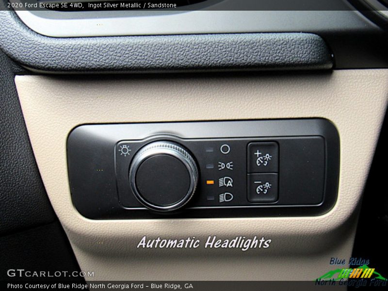Ingot Silver Metallic / Sandstone 2020 Ford Escape SE 4WD