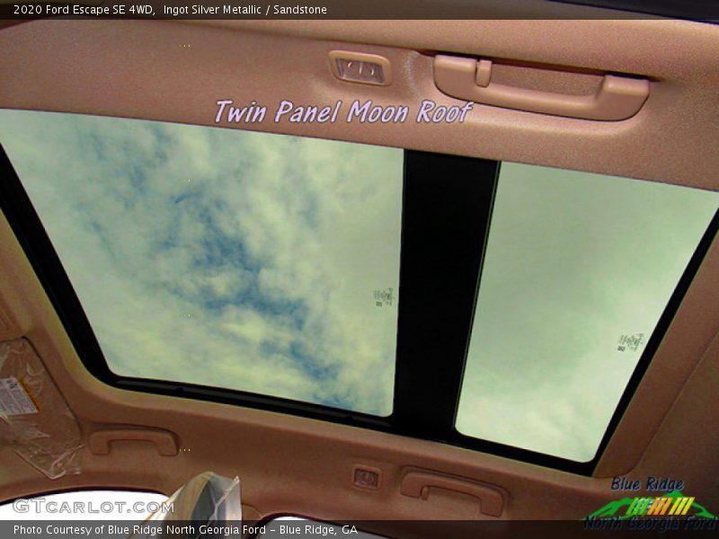 Ingot Silver Metallic / Sandstone 2020 Ford Escape SE 4WD