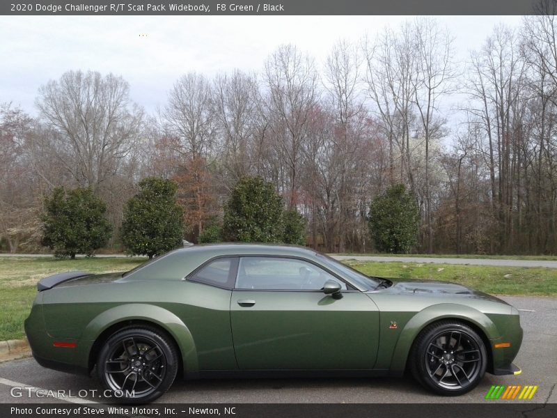 F8 Green / Black 2020 Dodge Challenger R/T Scat Pack Widebody