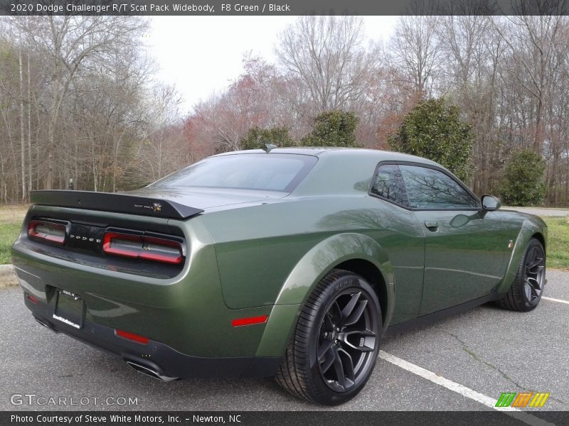 F8 Green / Black 2020 Dodge Challenger R/T Scat Pack Widebody