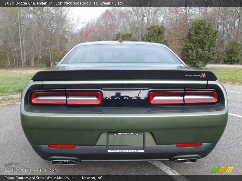 F8 Green / Black 2020 Dodge Challenger R/T Scat Pack Widebody